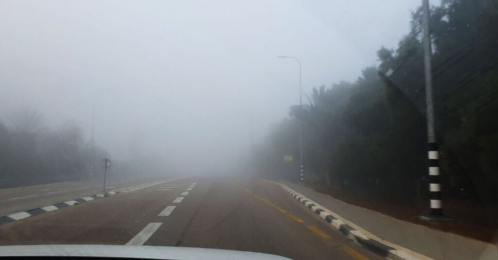 widoczność na drodze